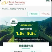 トラストゲートウェイの公式サイト（スマホ表示）